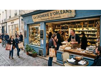 Cède fromagerie en plein centre de ville d'Orléans