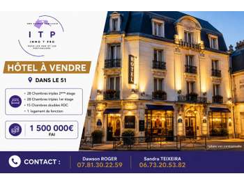 Magnifique hôtel business dans la péripherie Reims