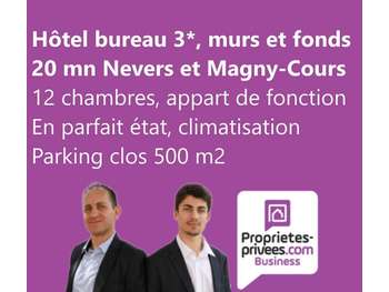 Hôtel bureau *** murs et fonds secteur Nevers