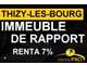 Vente logements locatifs et commerces à Thizy