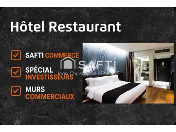 Vente hôtel 45 ch 1.5ha parc arboré proche Le Mans