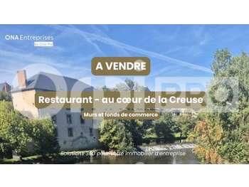 Vente magique auberge mur et fond La Celle-Dunoise
