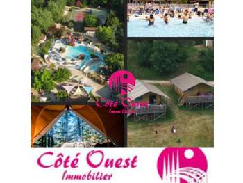 Vente camping 4 étoiles **** dans le Lot