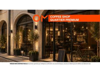 Vente coffee shop quartier premium à Lyon 69005