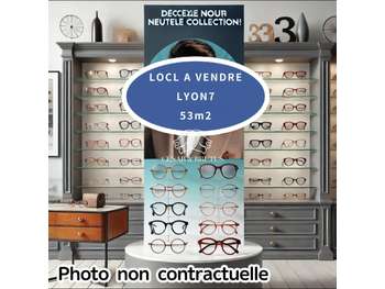AV magasin d’optique rue passante Lyon 69007