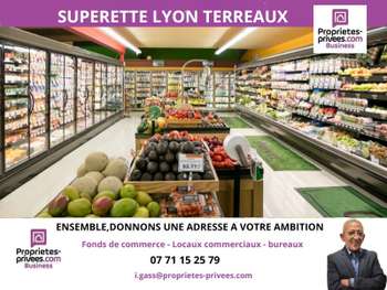 Vente alimentation générale 69001 Lyon Terreaux