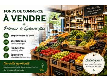 Vente FDC primeur & épicerie à Châteauroux