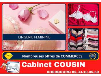Vente boutique lingerie féminine en Centre Manche