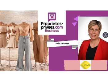 Vente boutique prêt-à-porter 135m² Dol-de-Bretagne
