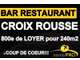 Vend magnifique bar restaurant à Lyon Croix Rousse