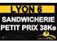 Petite sandwicherie à vendre à Lyon 69006