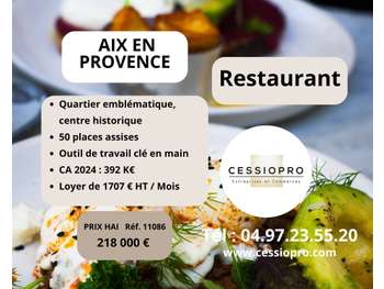 AV restaurant 108m² à Aix-en-Provence centre ville