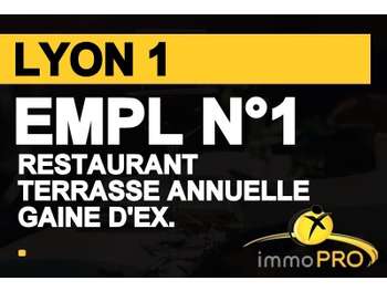 Vente restaurant avec gaine emplacement N°1 à Lyon