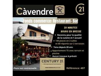 Av restaurant bar pizzeria proche Bourg en Bresse