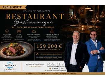 Vente FDC restaurant gastronomique Cambo-les-Bains