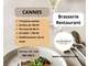 Vente brasserie restaurant lic IV terrasse Cannes