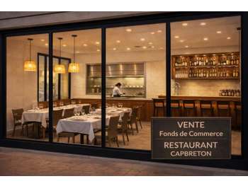 Vente restaurant de 80m² avec terrasse à Capbreton