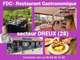 Vente restaurant gastronomique 120m² secteur Dreux
