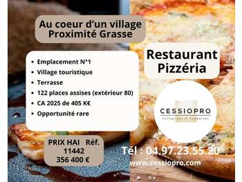 Restaurant pizzeria grande terrasse proche Grasse