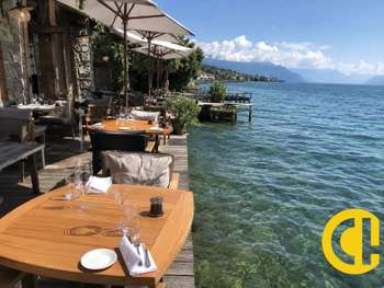 Vente restaurant terrasse sur la Lac Leman