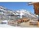 Chalet au pied des pistes murs + fonds Isola 2000