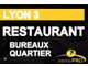 Vente très beau restaurant au coeur de Lyon 69003