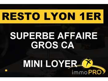 Vente restaurant 70m² emplacement idéal Lyon 1er