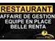 Cède très belle affaire de restauration à Lyon