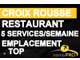 Vente restaurant de charme à Lyon Croix Rousse