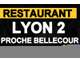 Vente restaurant à Lyon proche place Bellecour