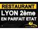 AV restaurant parfait état Lyon prox place Carnot