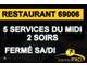 AV restaurant de quartier bien situé à Lyon 69006