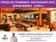 Vente restaurant 85 couverts terrasse Lyon 69003