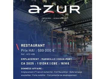 VENTE Restaurant en emplacement n°1 à Marseille