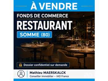 Vente restaurant à Mers-les-Bains dans la Somme
