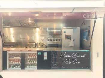 Vente FDC food truck burger clé en main à Lascaux