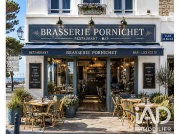 Vente restaurant licence IV terrasse à Pornichet