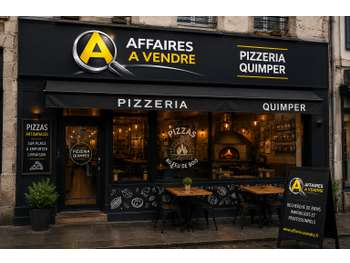 Vente restaurant pizzeria au centre de Quimper