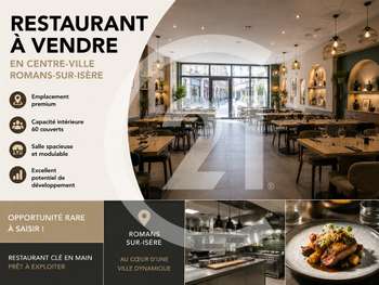 Restaurant à céder à Romans sur Isère centre