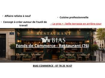 Vente restaurant asiatique au centre de Rouen