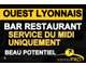 Vente bar restaurant à Tassin la Demi Lune centre