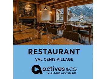 Vente restaurant de charme à la montagne Val Cenis
