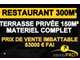 Vente restaurant avec terrasse privée à Valence