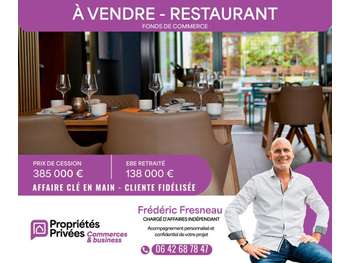 AV restaurant 200 couverts logement Morbihan
