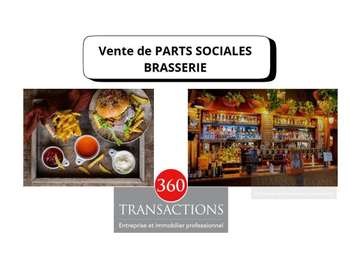 A vendre parts de société brasserie pub