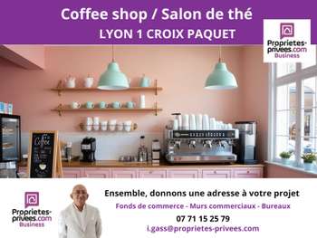 Vente salon de thé clé en main à Lyon 69001