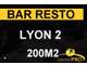 A vendre superbe bar restaurant à Lyon 69002