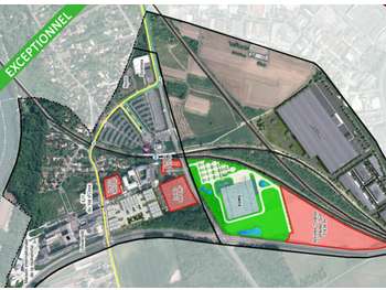 Vente terrains industriels à Cergy ZAC de Neuville