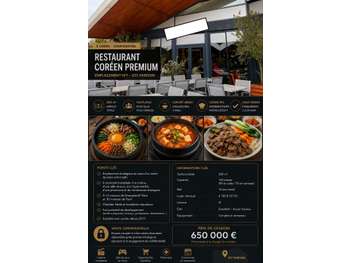 Restaurant Premium 300 m² dans Centre de Loisirs