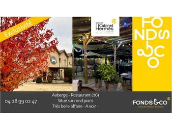 Vente murs restaurant dans la Drôme des Collines